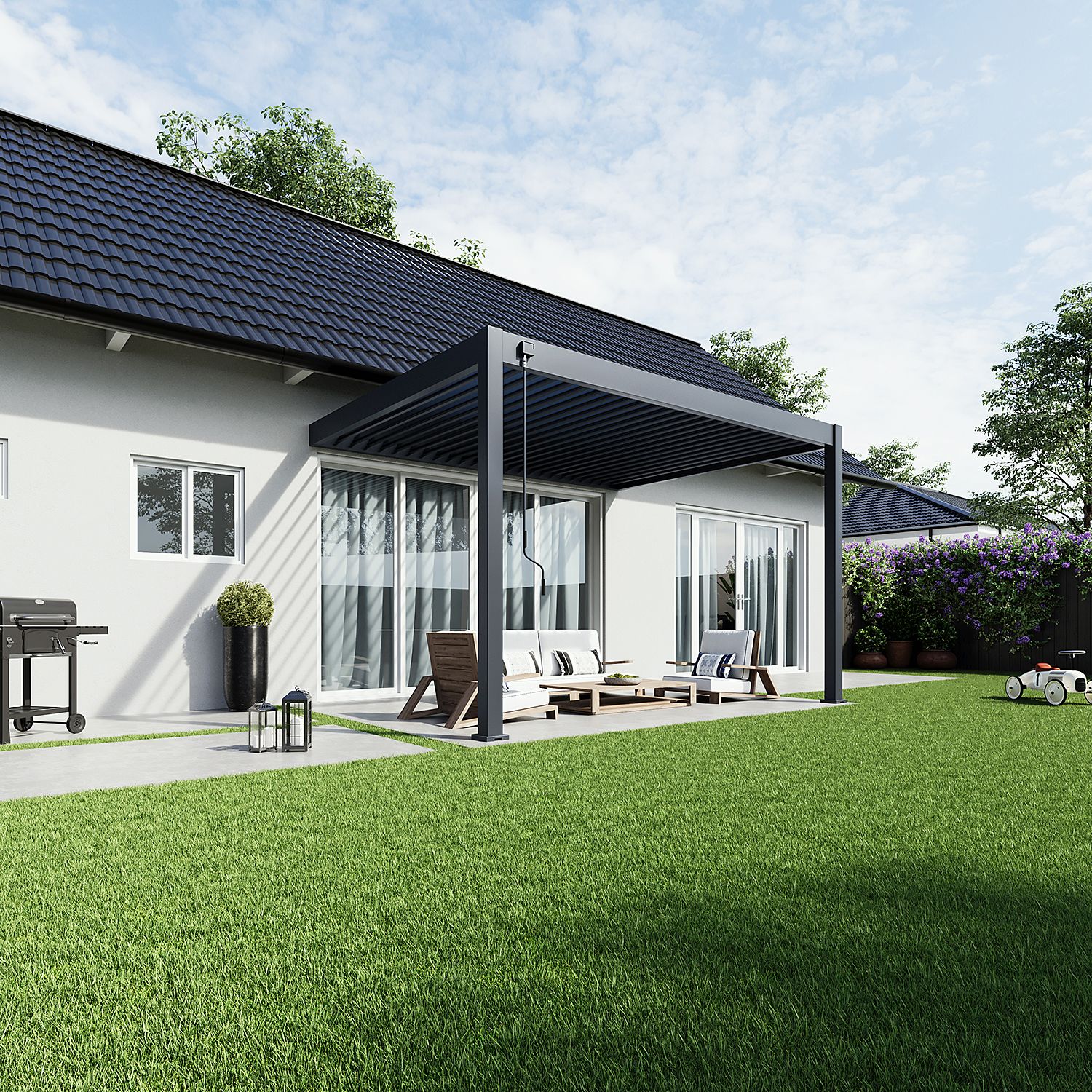 Terrasoverkappingen